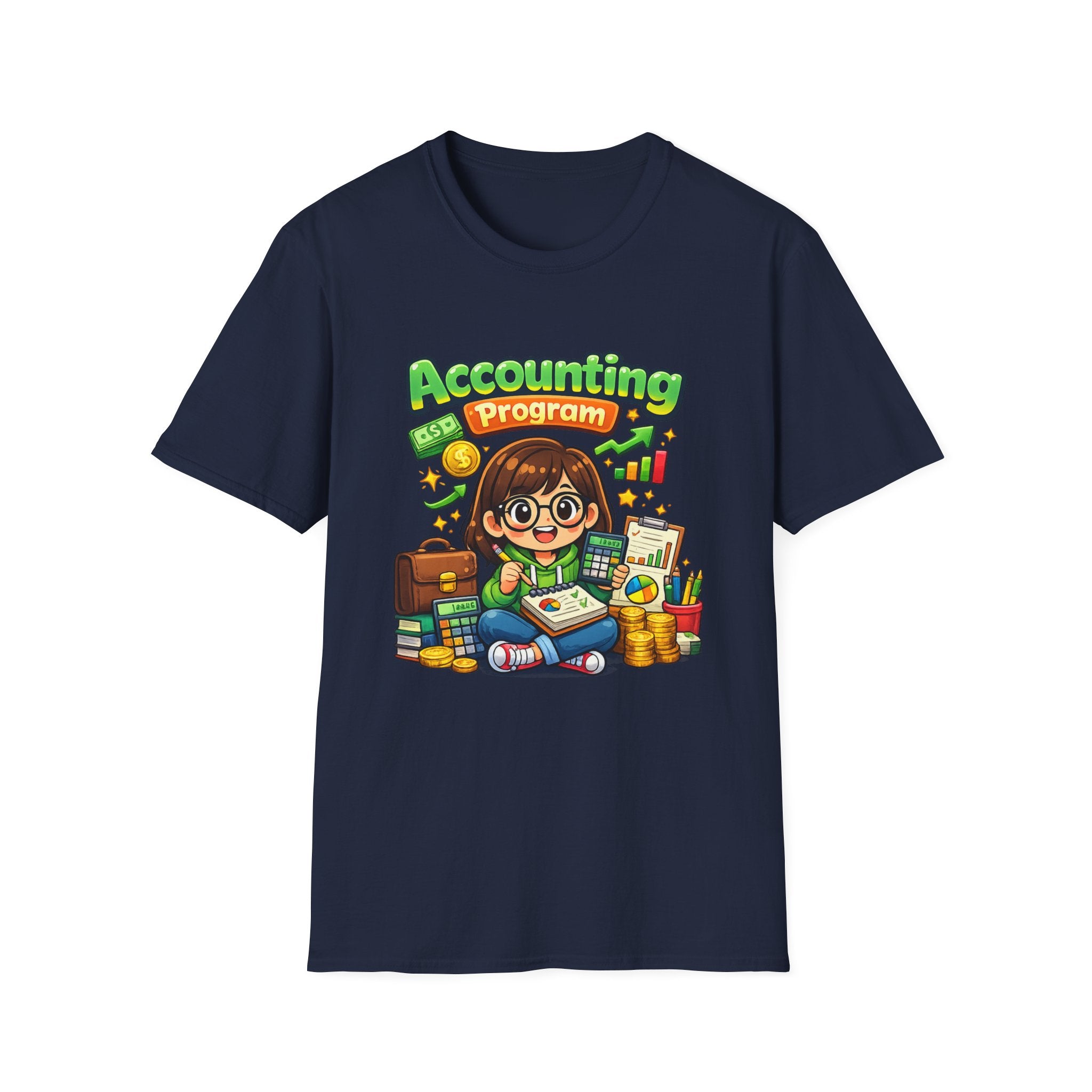 Accounting Program T-Shirt — Cute Student Accountant Graphic Tee