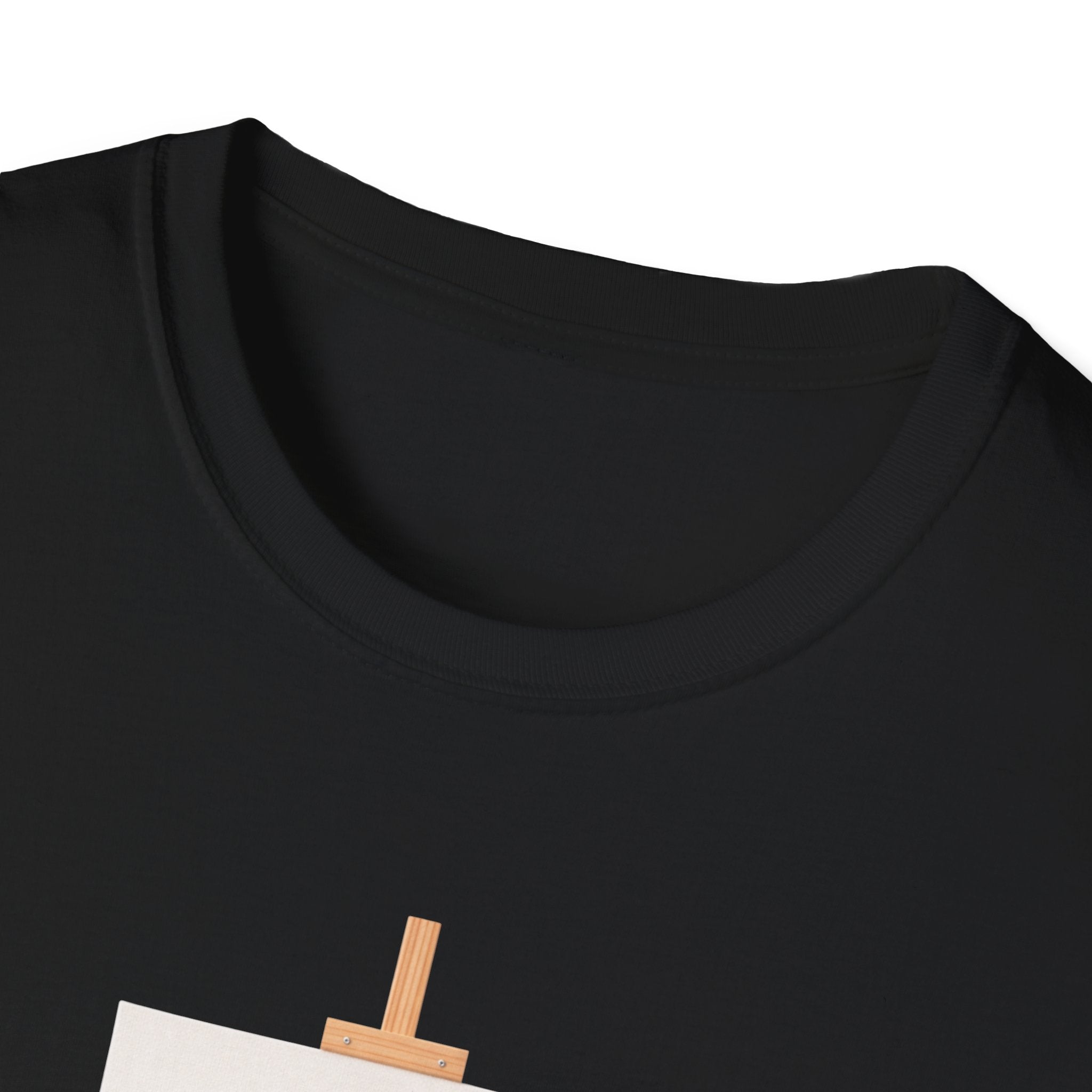 Art Student T-Shirt — “I’m an Art Student, I Make Messy, Colorful, Creative Stuff” Canvas Tee