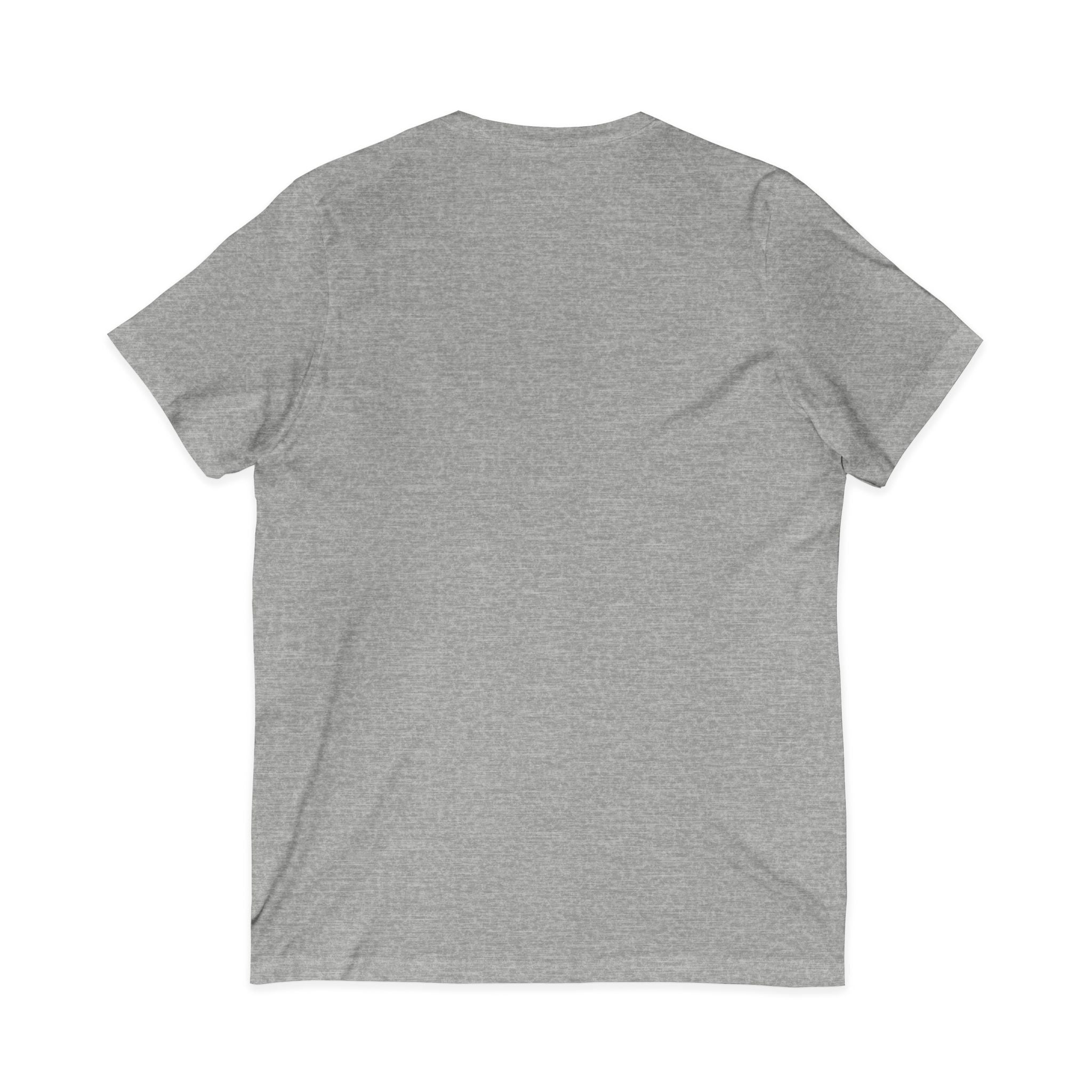 Child Development V-Neck Tee — Cute Teacher & Student Illustration