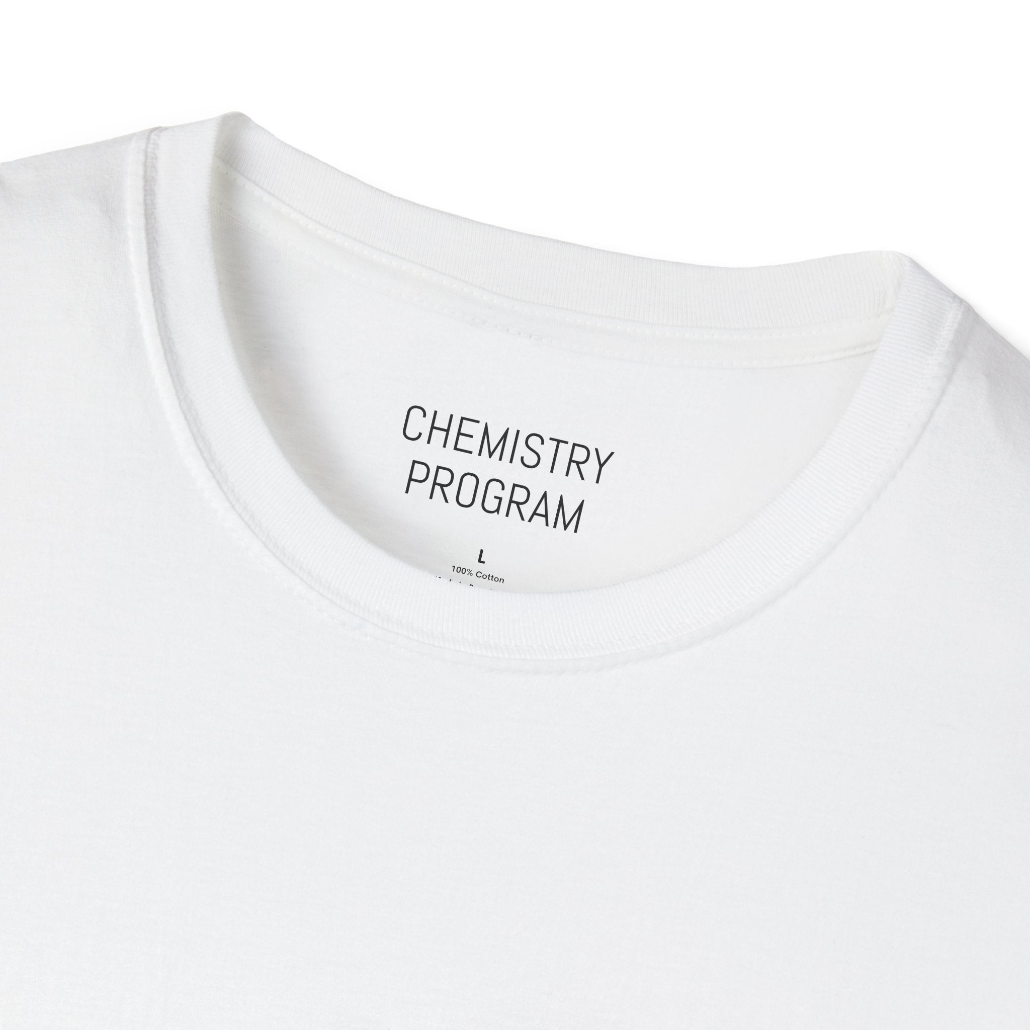 Chemistry Program T-Shirt — Colorful Science Club Tee