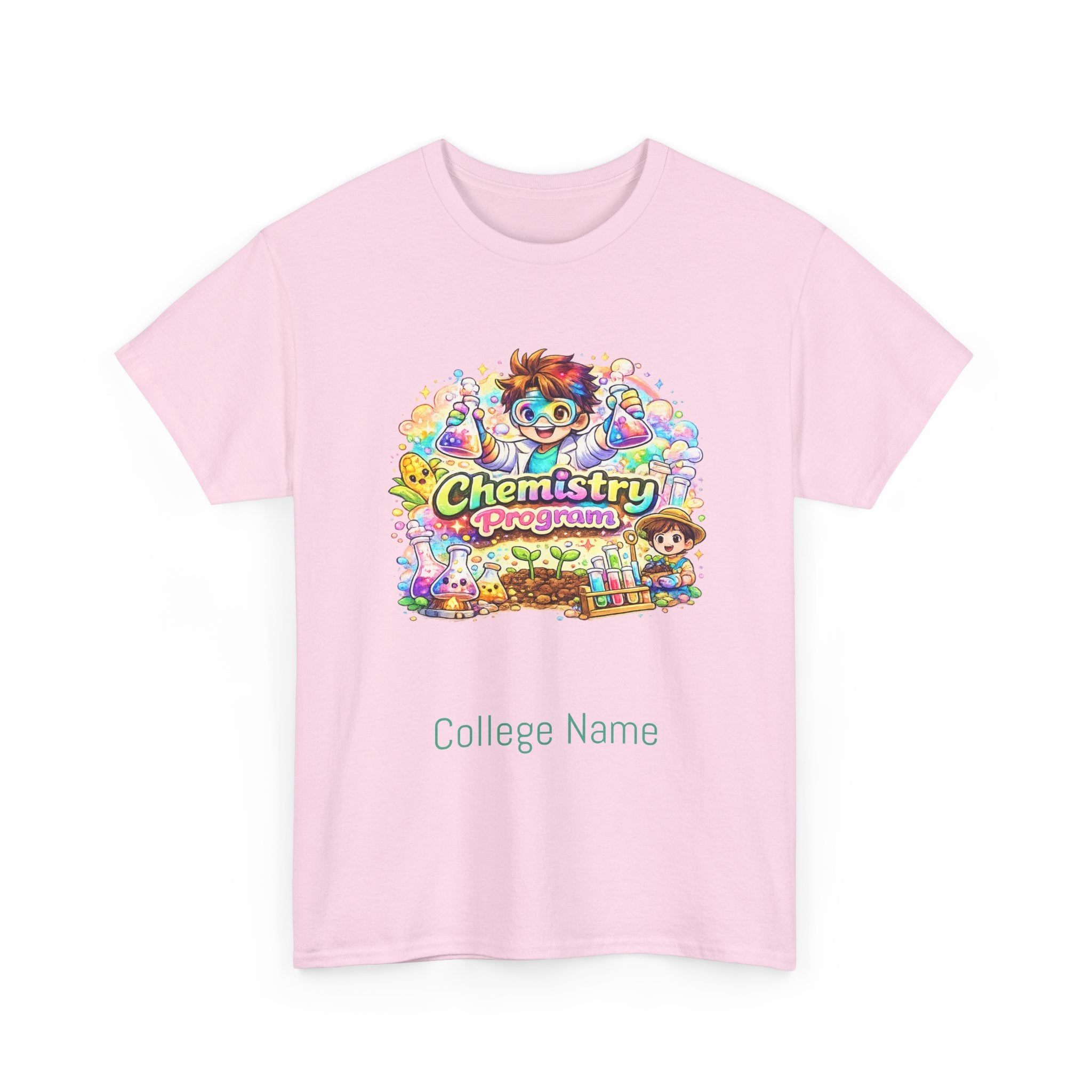 Chemistry Progarm Graphic Tee — 'Chemistry' Retro Science Design