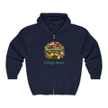 Agriculture Program Full-Zip Hoodie — Farm Produce Graphic Zip-Up