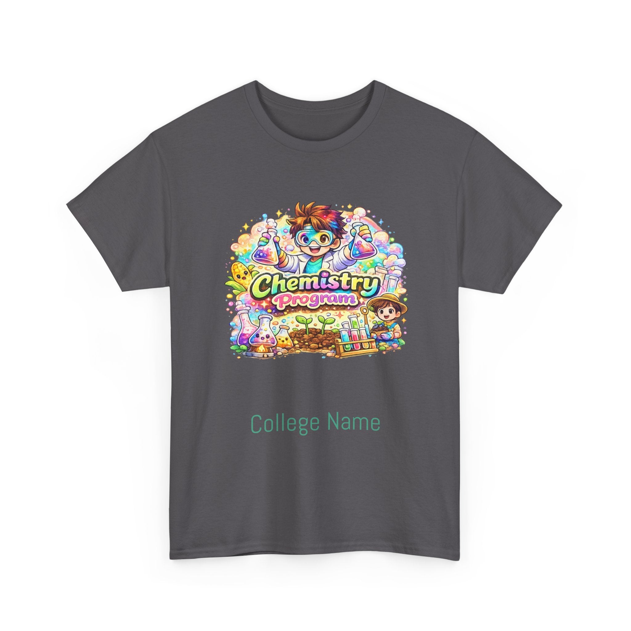 Chemistry Progarm Graphic Tee — 'Chemistry' Retro Science Design