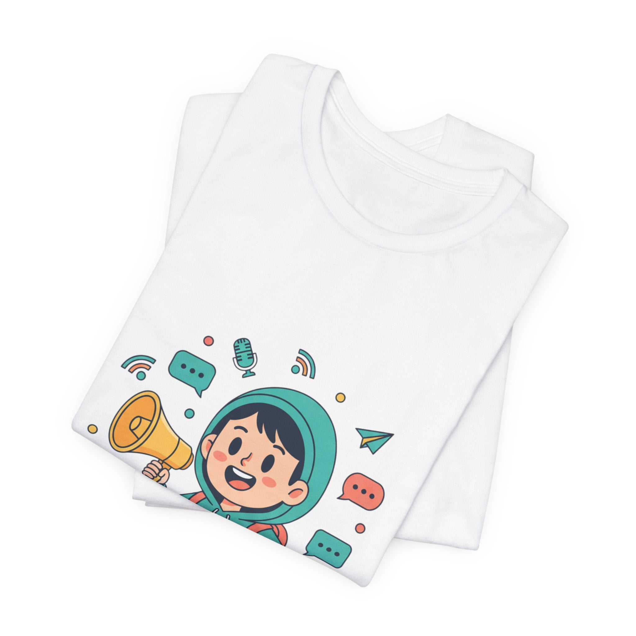 Communication Program T‑Shirt — Cute Mascot Tee