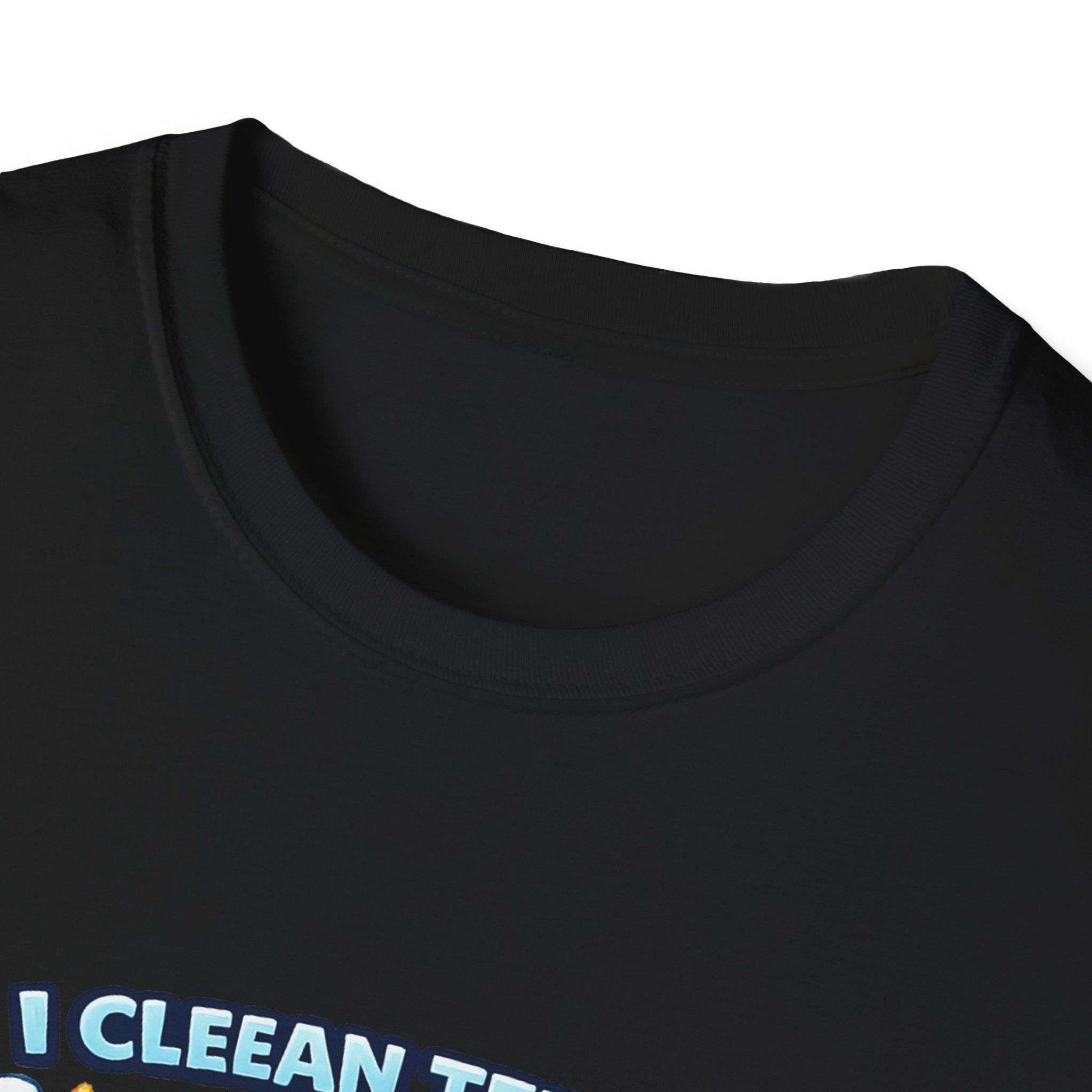 Dental Hygiene T-Shirt — "I Clean Teeth to Make a Smile Bright" Cute Tooth Graphic