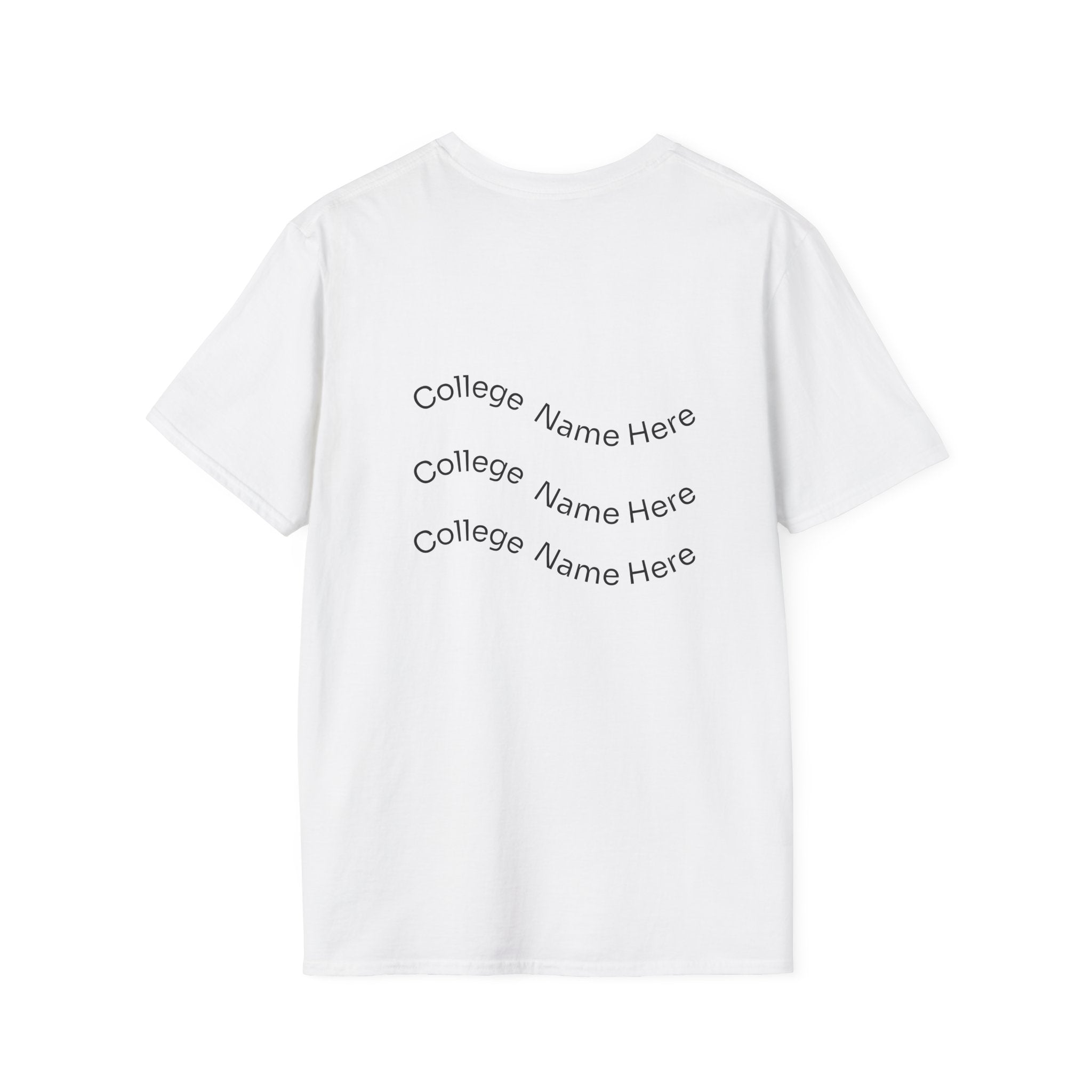 Nursing T-Shirt —  Illustrated Campus Map Tee