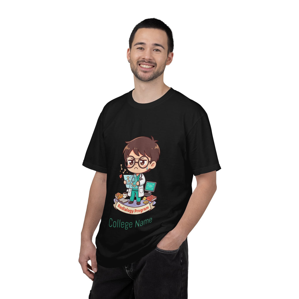 Radiology Program T-Shirt — Cute Radiologist Cartoon College Tee