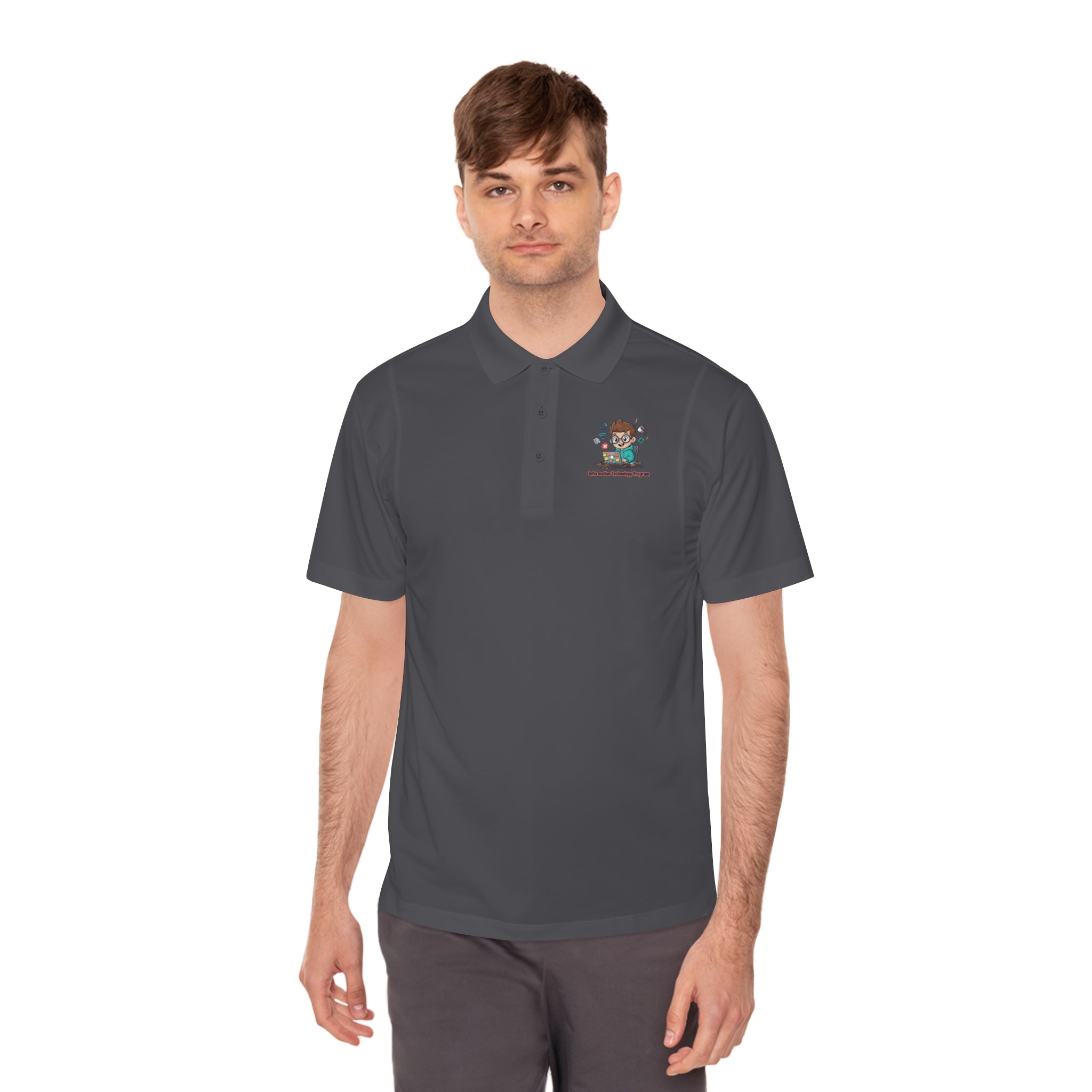 College of Information Technology Polo Shirt — Customizable Sport Polo