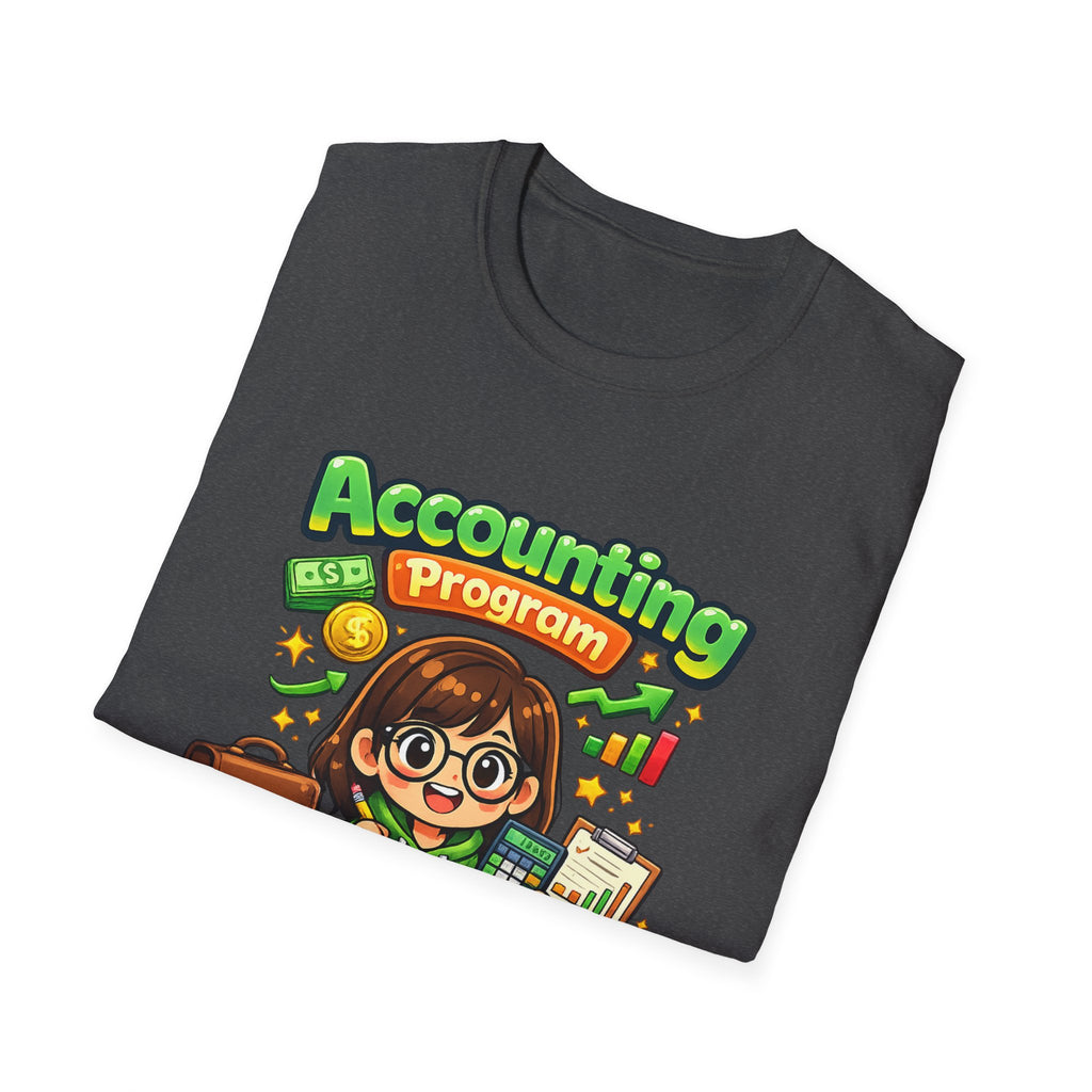Accounting Program T-Shirt — Cute Student Accountant Graphic Tee