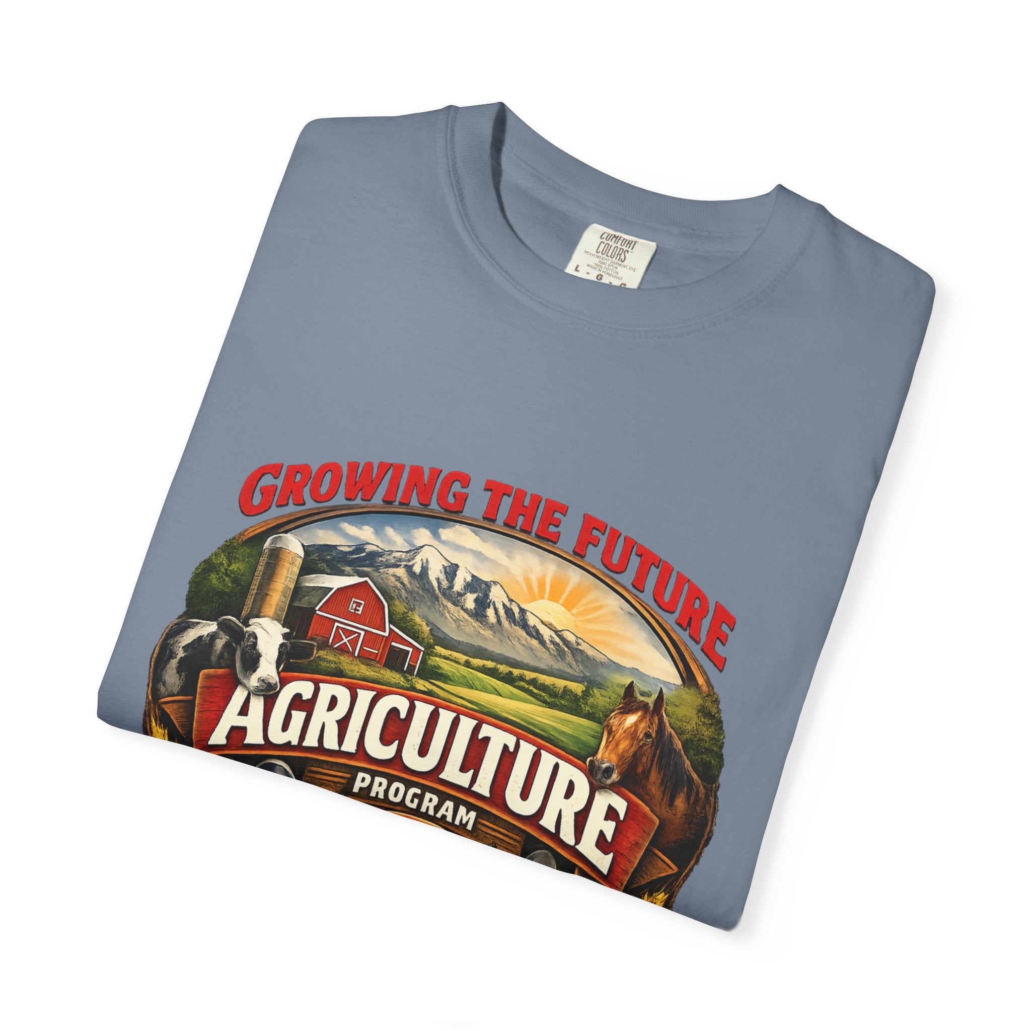 Agriculture Program T‑Shirt — "Growing the Future" Farm Vintage Graphic