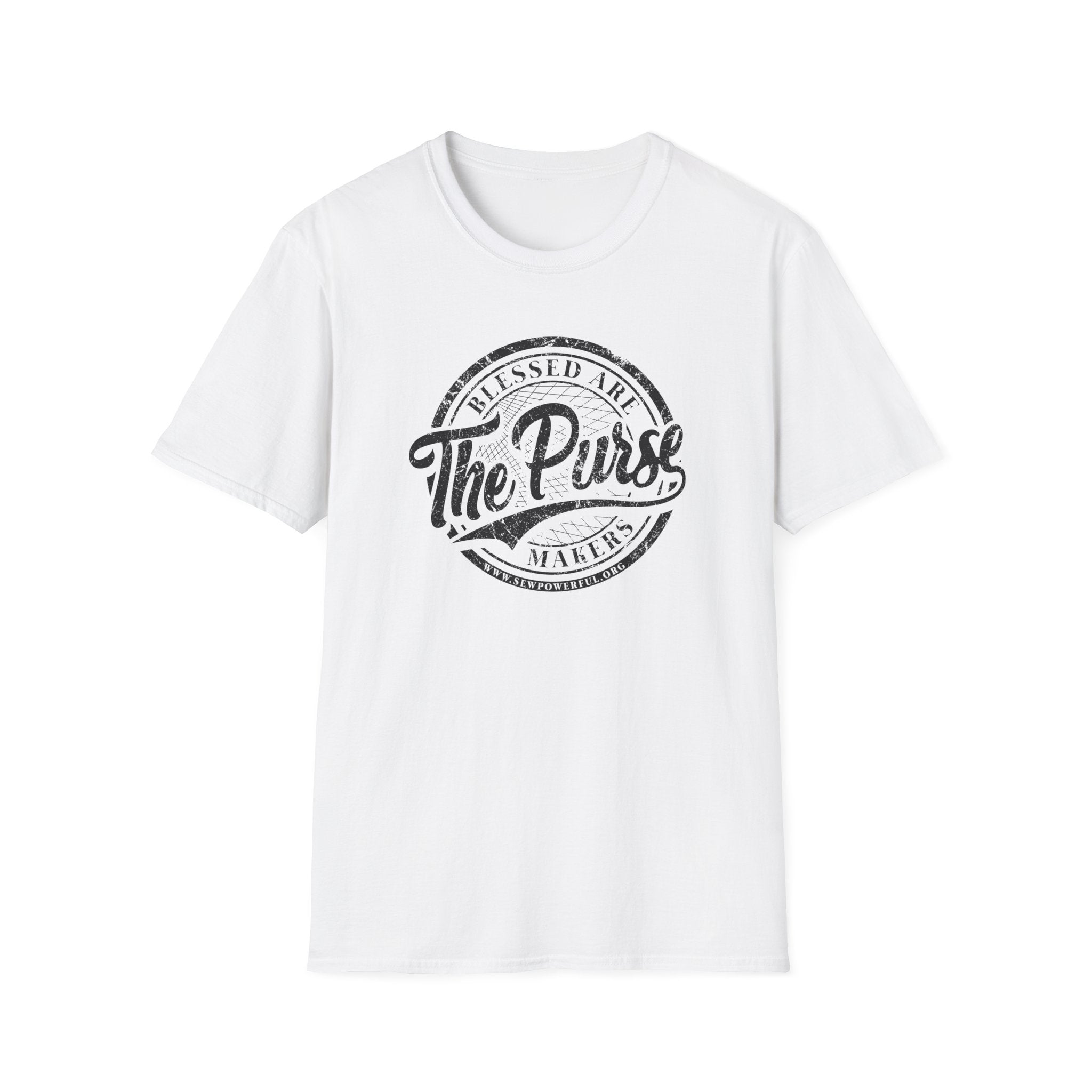 Blessed Are The Purse Makers - Large Logo T-Shirt
