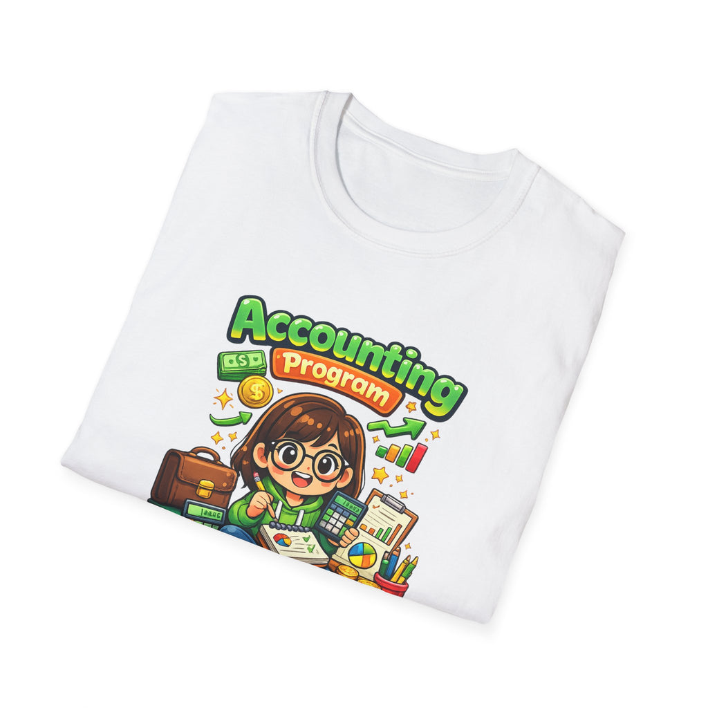 Accounting Program T-Shirt — Cute Student Accountant Graphic Tee