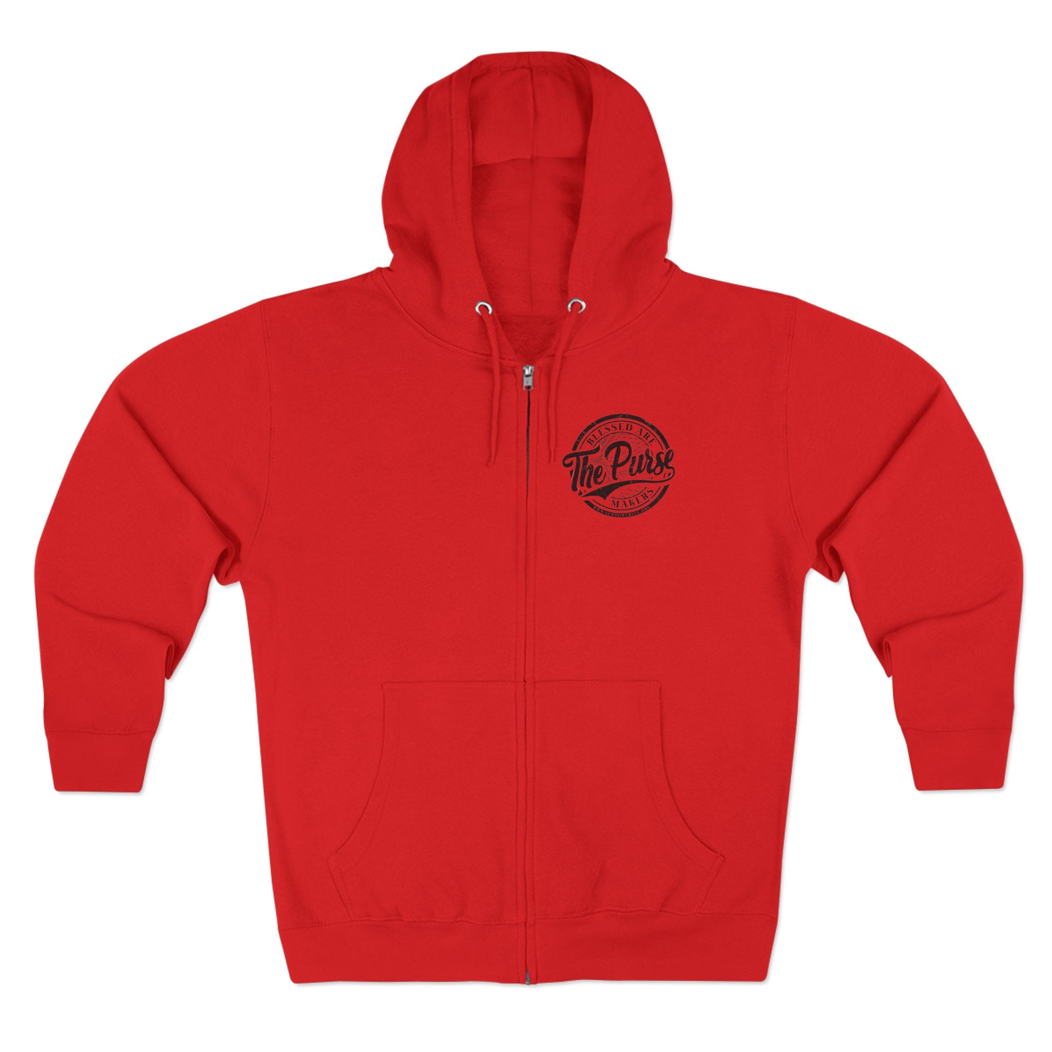 The Purse Zip Hoodie — Vintage Camping Logo Hooded Jacket