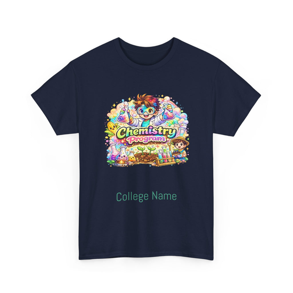 Chemistry Progarm Graphic Tee — 'Chemistry' Retro Science Design