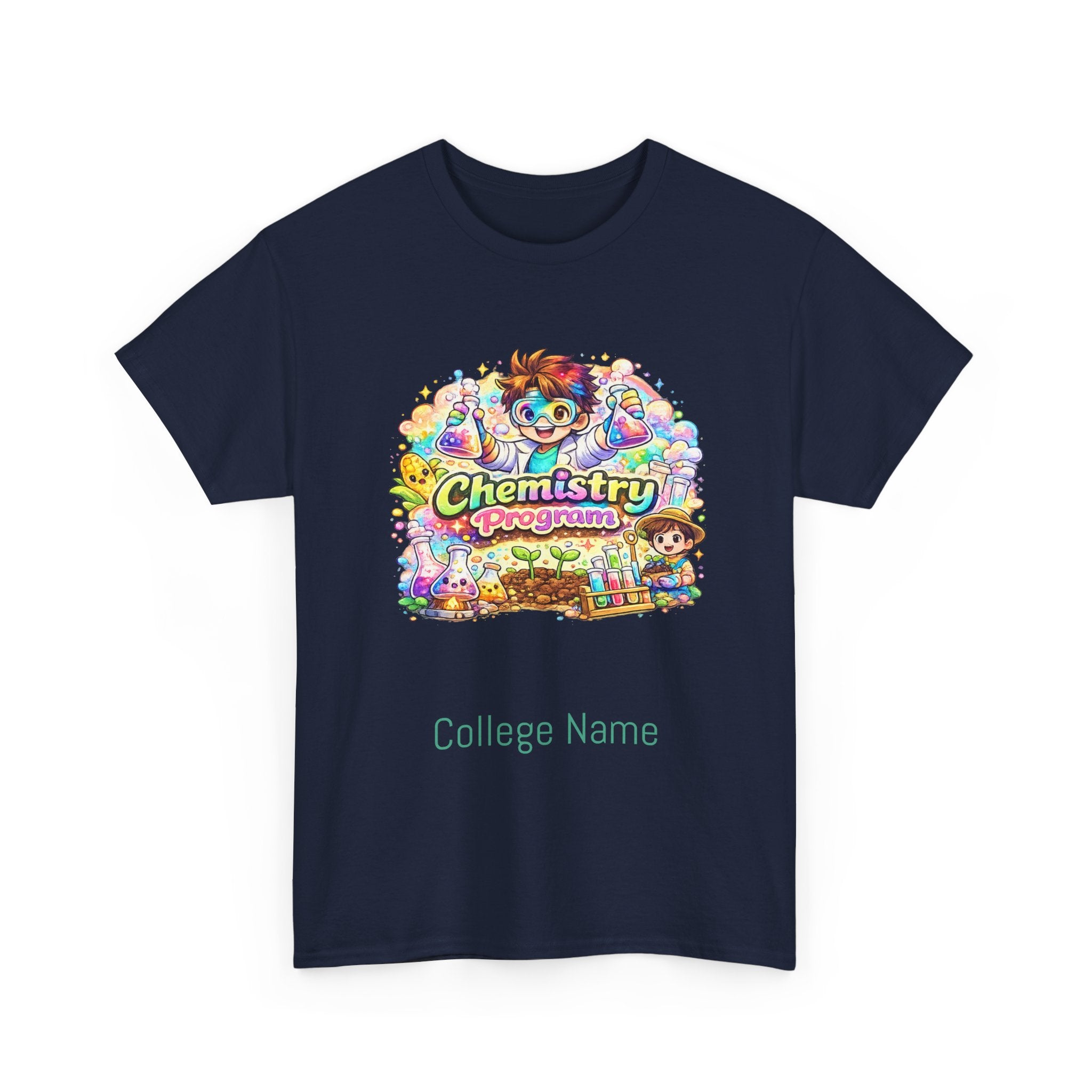 Chemistry Progarm Graphic Tee — 'Chemistry' Retro Science Design